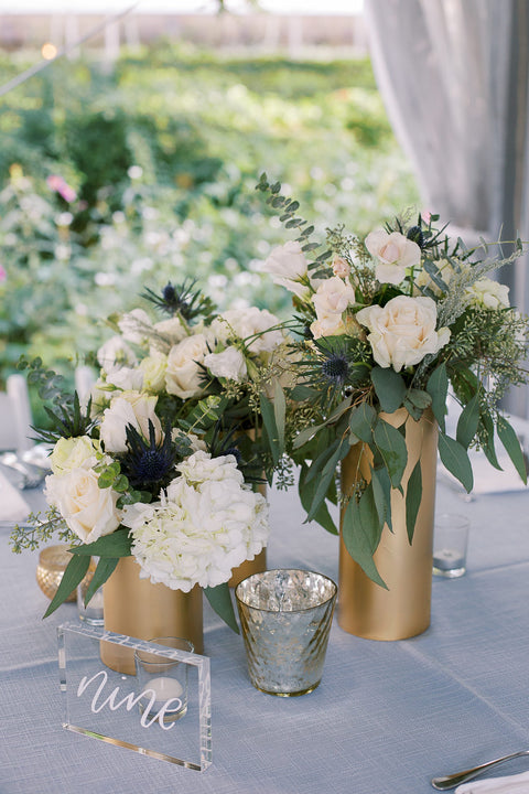 Cool Toned Summer Wedding