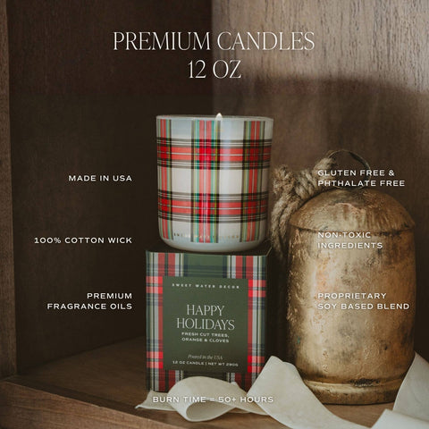 Fraser Fir Boxed Soy Candle