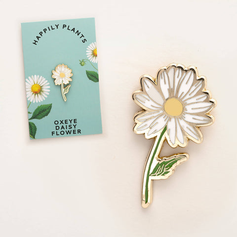 Daisy Flower Pin