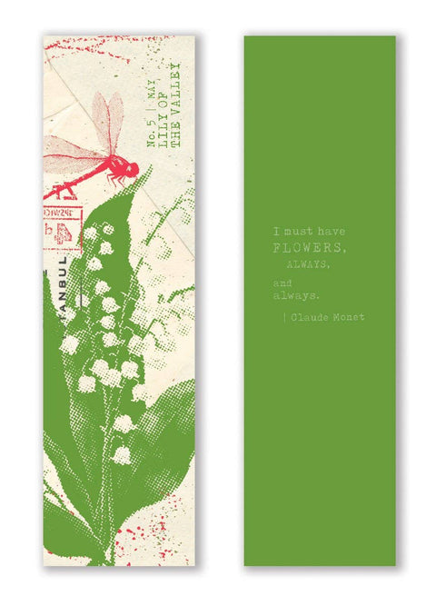 Mark the Year Bookmark Box A Floral Bookmark for Each Month
