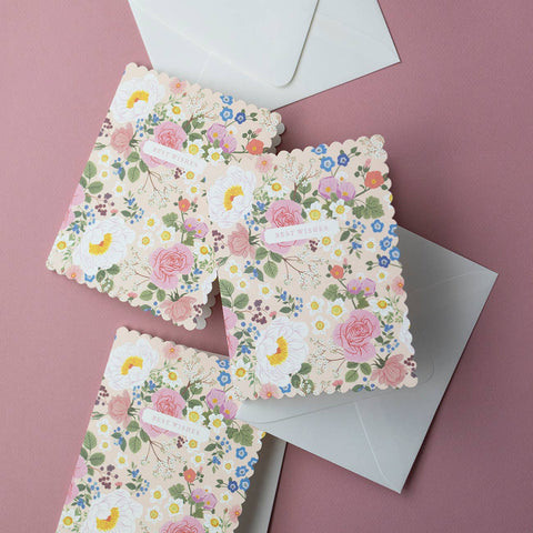 Best wishes greeting card