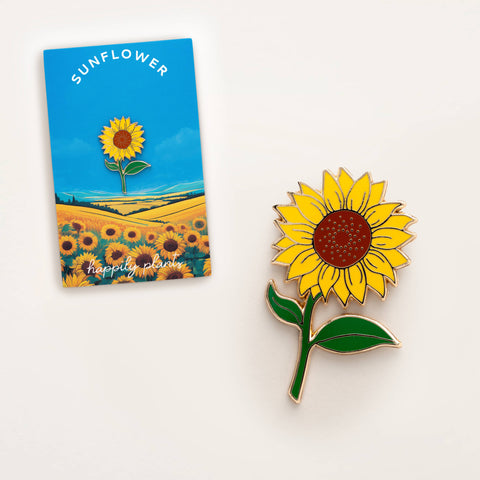 Sunflower Pin