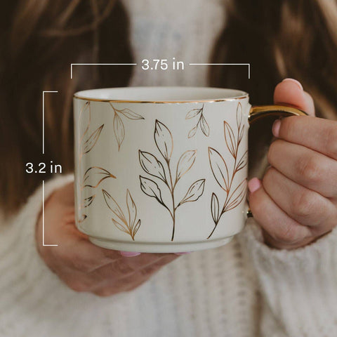 Gold Bows Coffee Mug