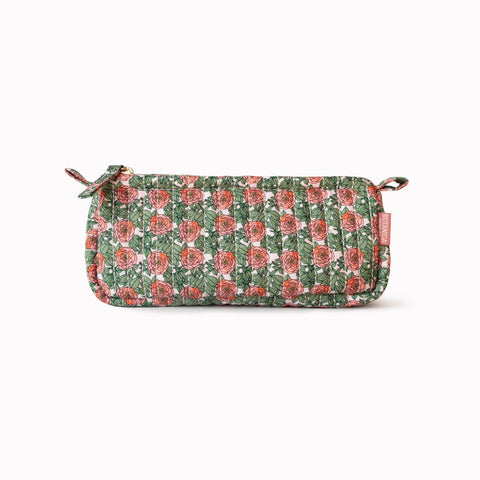 Cotton Quilted Pencil Pouch