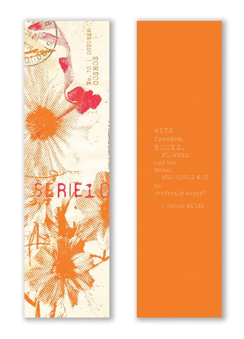 Mark the Year Bookmark Box A Floral Bookmark for Each Month
