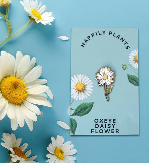 Daisy Flower Pin