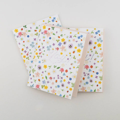 YAY Floral Confetti greeting card