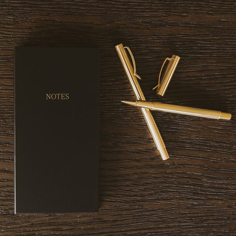 Gold Metal Pen Set