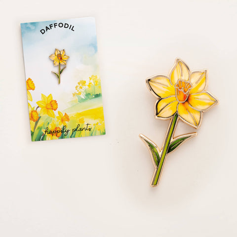Daffodil Flower Pin
