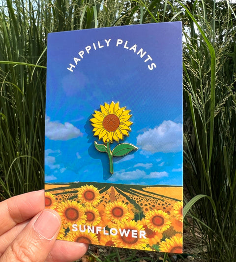 Sunflower Pin