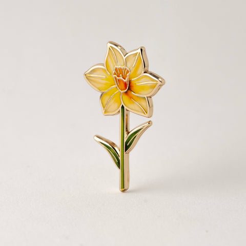 Daffodil Flower Pin
