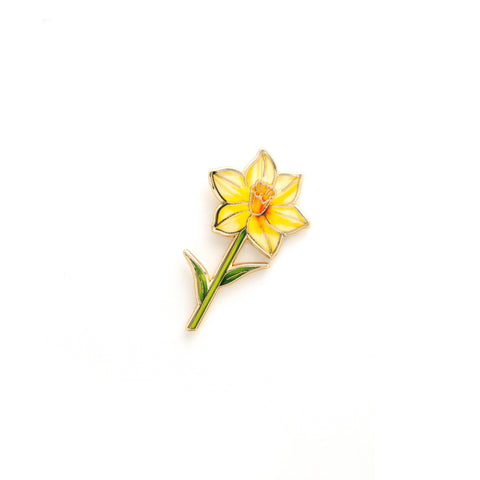 Daffodil Flower Pin
