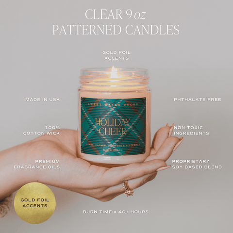 Warm and Cozy 9 oz Soy Candle