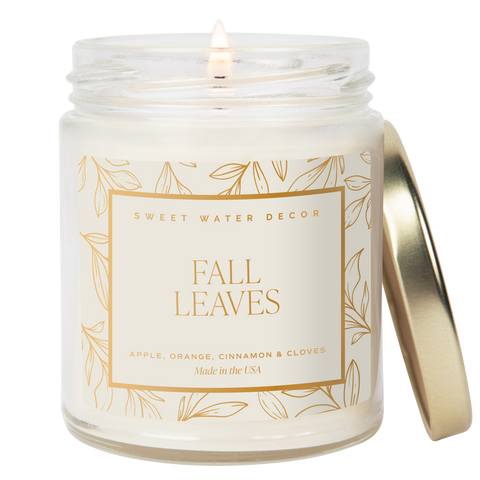 Fall Leaves 9 oz Soy Candle