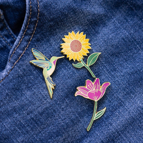 Sunflower Pin