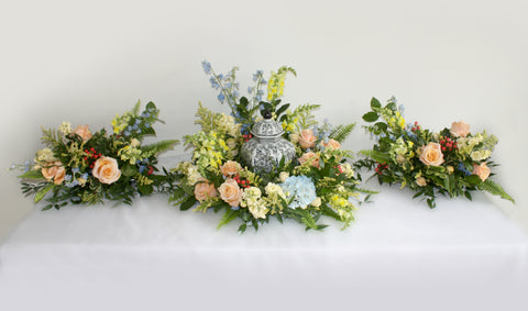 Garden Style Cremation Accent Arrangements