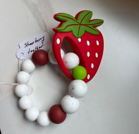 Strawberry Teethers Toy