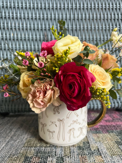 Mug Vase Arrangement