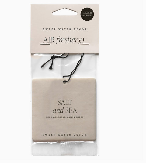 Salt & Sea Hanging Air Freshener