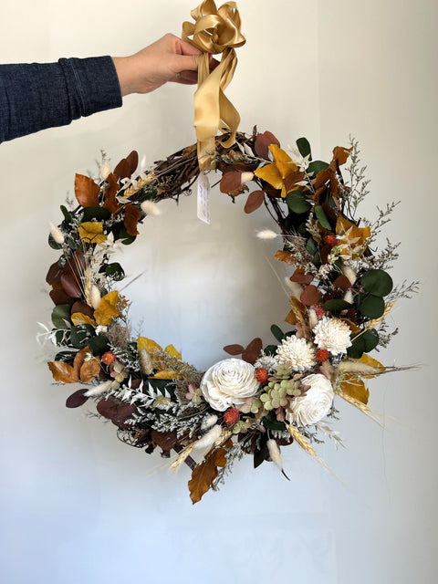 Seasonal Dried Wreath
