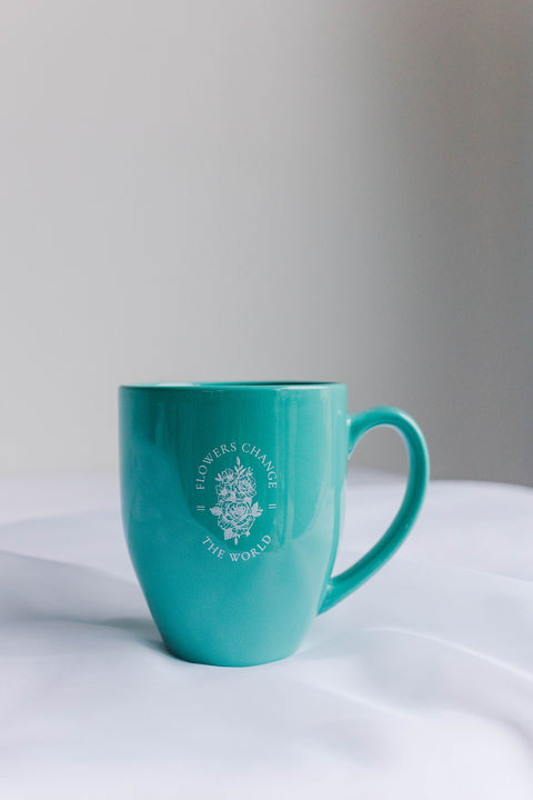 The Blue Daisy Mug