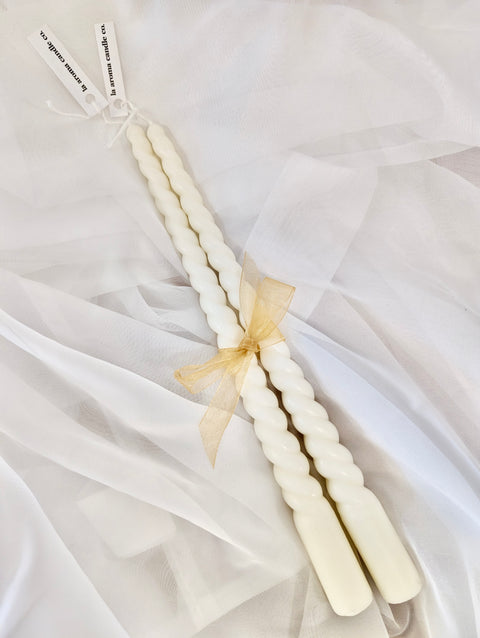 Twisted Taper Candles