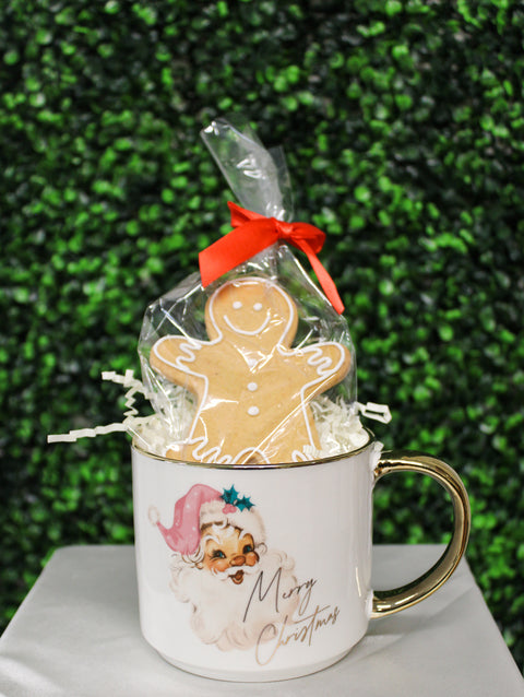 Vintage Santa Mug