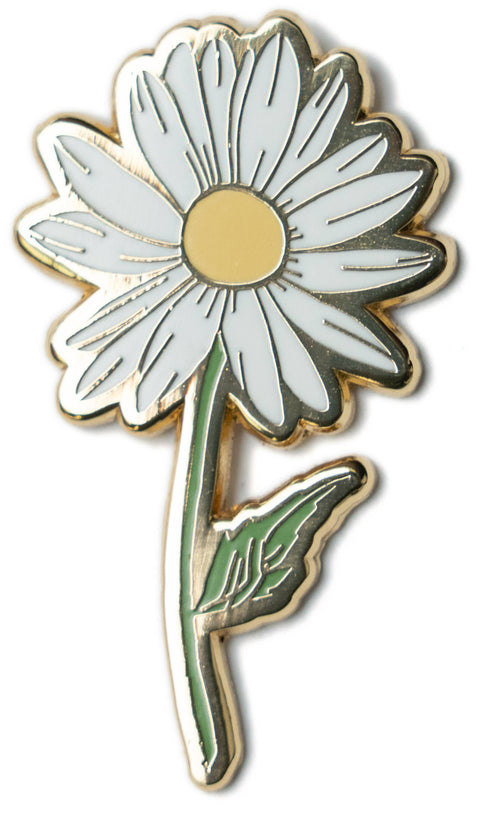 Daisy Flower Pin