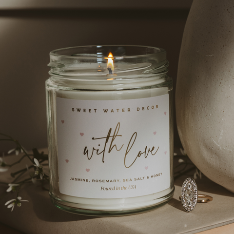 With Love Soy Candle