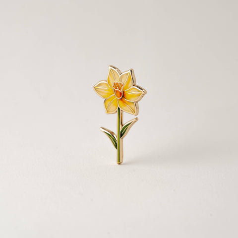 Daffodil Flower Pin