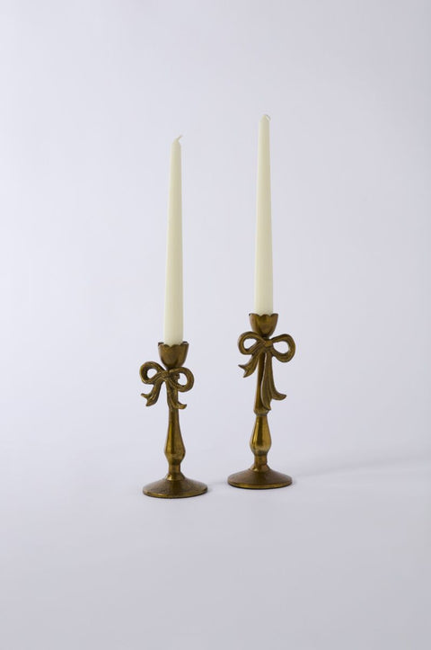 Bowtied Candleholder