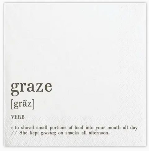 Cocktail Napkins Graze