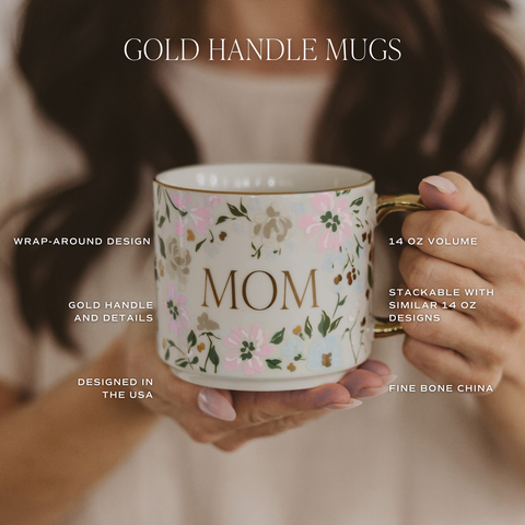 Gold Bows Coffee Mug