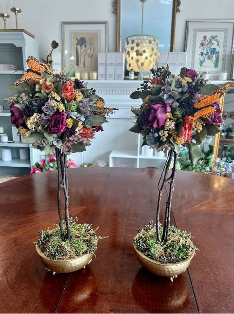 Dried Flower Topiary