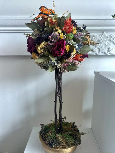 Dried Flower Topiary