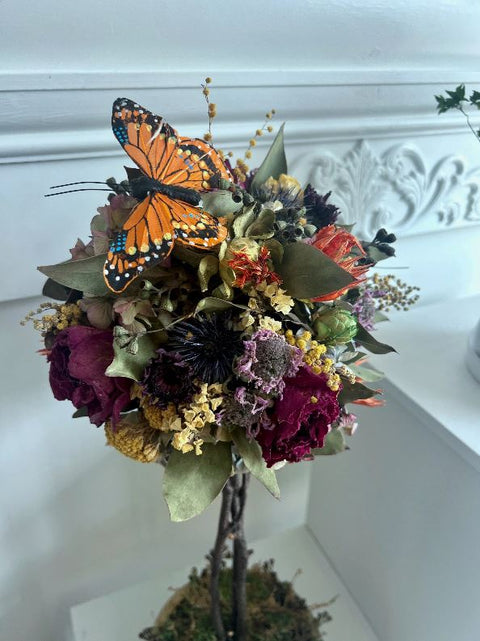 Dried Flower Topiary