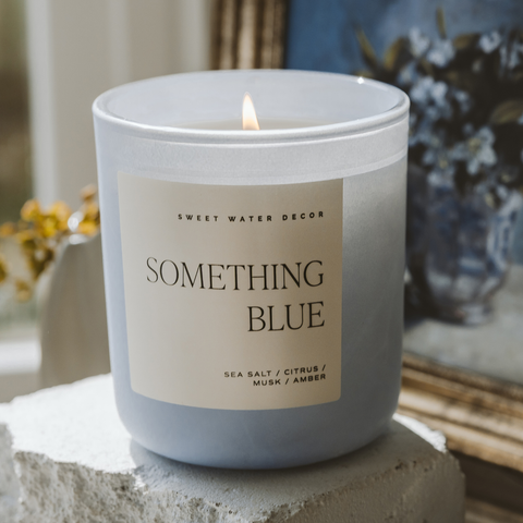 Something Blue 15 oz Soy Candle