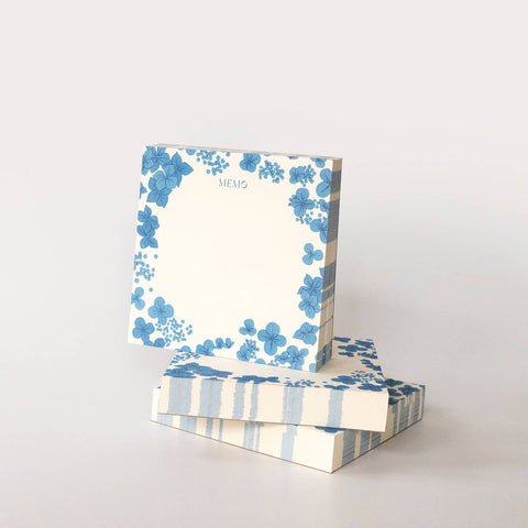 Hydrangea Block Notepad