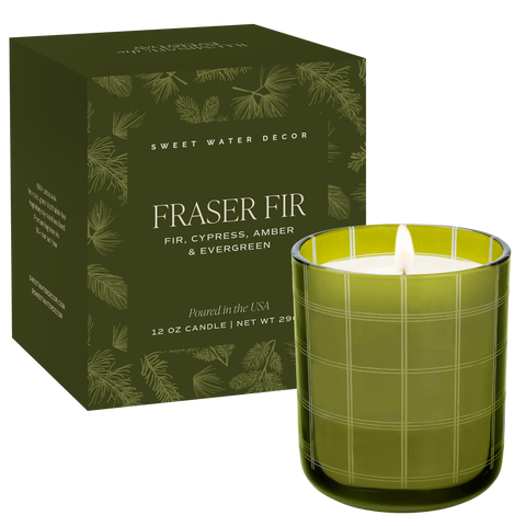 Fraser Fir Boxed Soy Candle