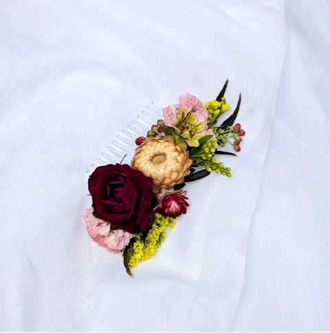 Floral Hair Comb