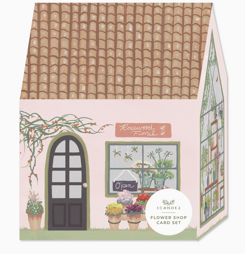 Flower Shop Greeting Card Box Set