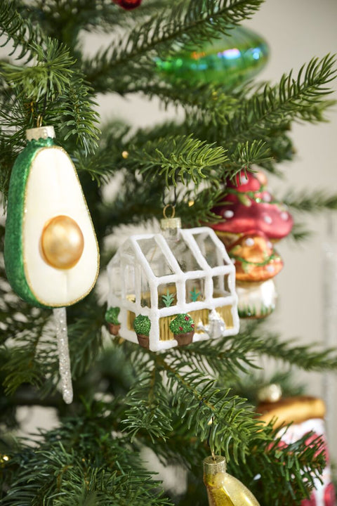 Greenhouse Glass Ornament