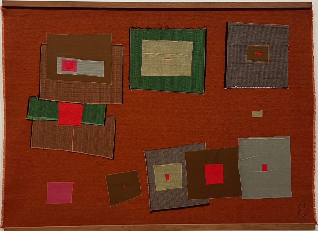 Floating Squares by Elizabeth Jennerjahn at the Westmoreland Museum of American Art Art in Bloom 2025